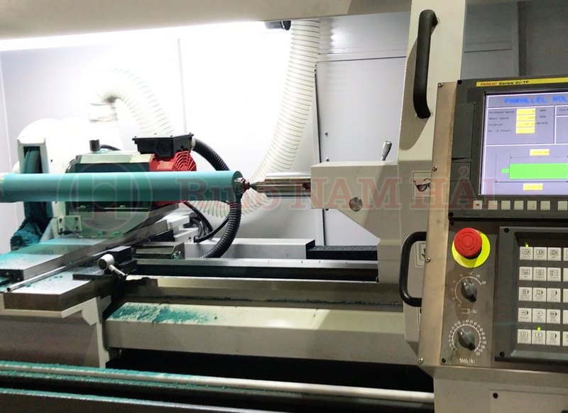 Mài rulo trên máy CNC > Công ty TNHH Rulô Nam Hải